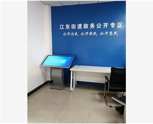 迅博明43寸臥式查詢(xún)機(jī)應(yīng)用于馬鞍山花山區(qū)江東街道