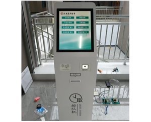 房產(chǎn)超市排隊叫號系統(tǒng)和自助服務機已安裝調(diào)試好投入使用