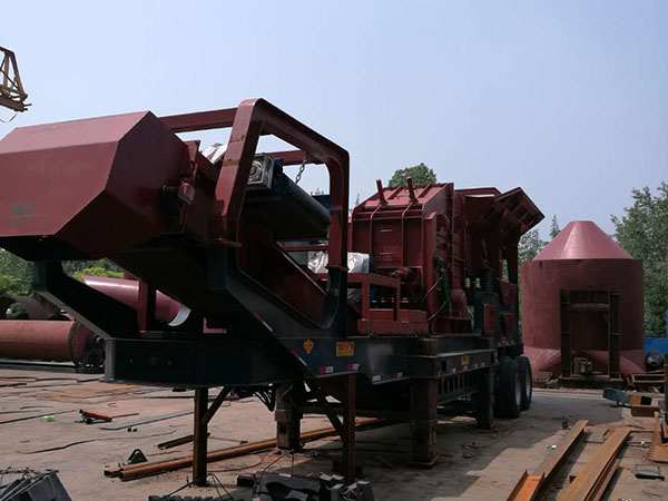 安徽小型車載移動(dòng)破碎機(jī)視頻