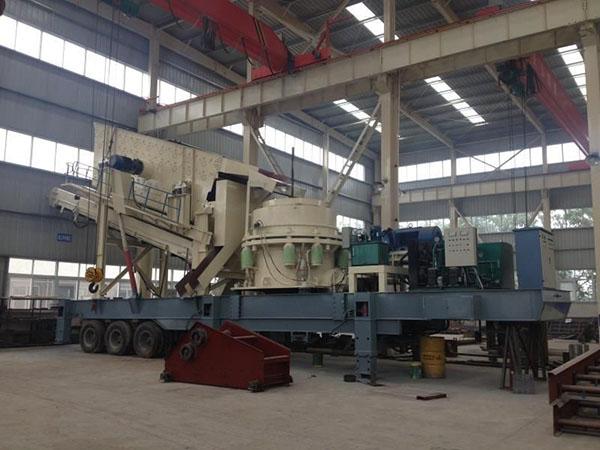廣西小型移動重錘破碎機安裝